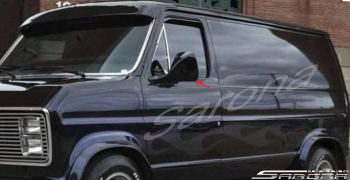 Custom Dodge Van  All Styles Mirror (1970 - 2003) - $299.00 (Part #DG-002-MR)